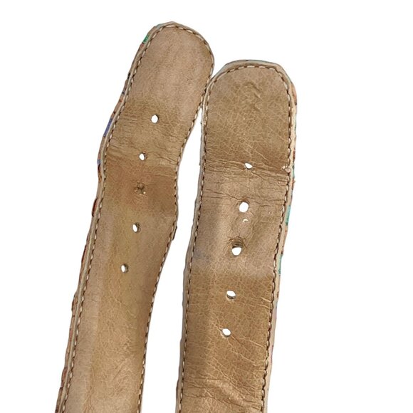 Vaneli Women’s Size 7M Multi-Color Cork Wedge Sandals With Buckle Strap - Picture 11 of 13